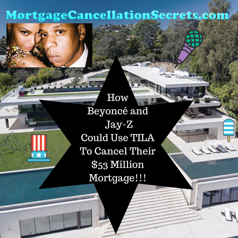 How Beyoncé and  Jay-Z Could Use TILA To Cancel Their $53 Million Mortgage