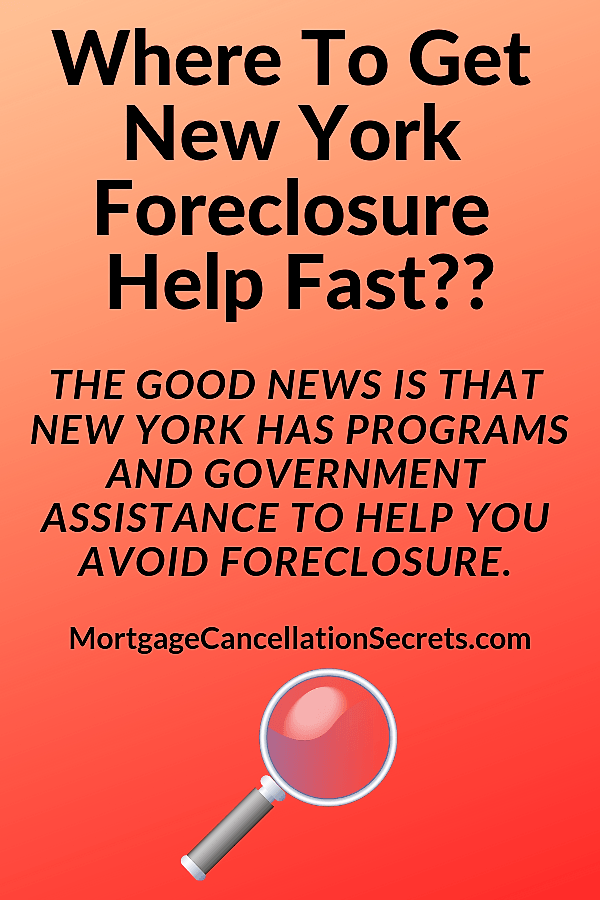 Where To Get New York Foreclosure Help Fast
