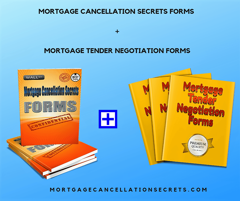 Mortgage Cancellation Tender Forms