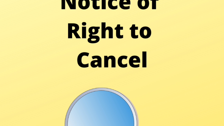 New Jersey Foreclosure Defenses Notice of Right to Cancel mortgagecancellationsecrets.com